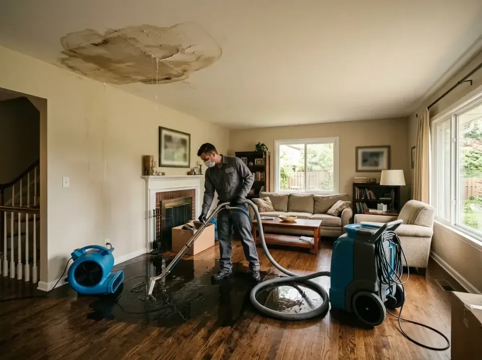attic-pipe-burst-ceiling-drip-008 — frequently asked questions, Water Damage Restoration & Carpet Care in Rock Springs, WY
